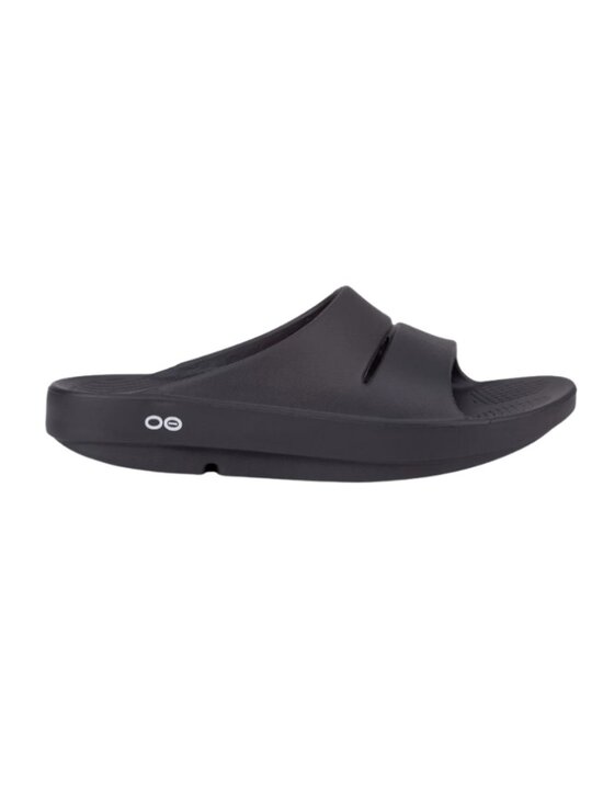 OOFOS OOahh Slide - Unisex - Black main image 4